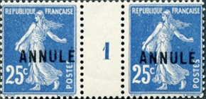 Surcharge Annulé 1911