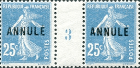 Surcharge annulé 1923