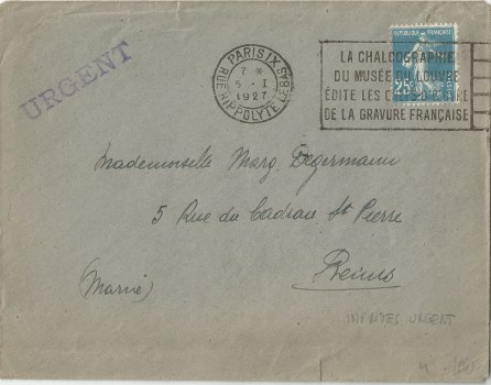 Imprimés urgents 5:01:27 25c