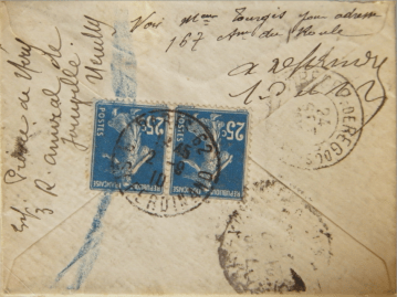 LRE Sud exprès Brésil 1910 V°