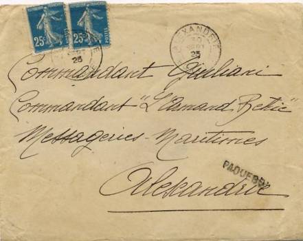 LSE Alexandrie 1923 50c