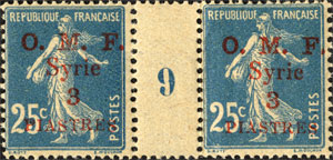 syrie millésime 9 3 piastres