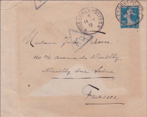 Censure NO constantinople sans numéro