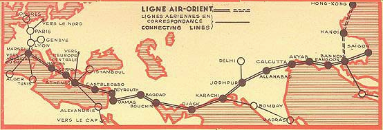 lignes aériennes air orient