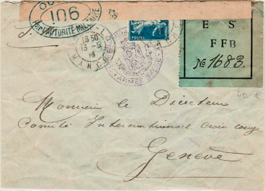 Croix Rouge esffb (étiquette verte)