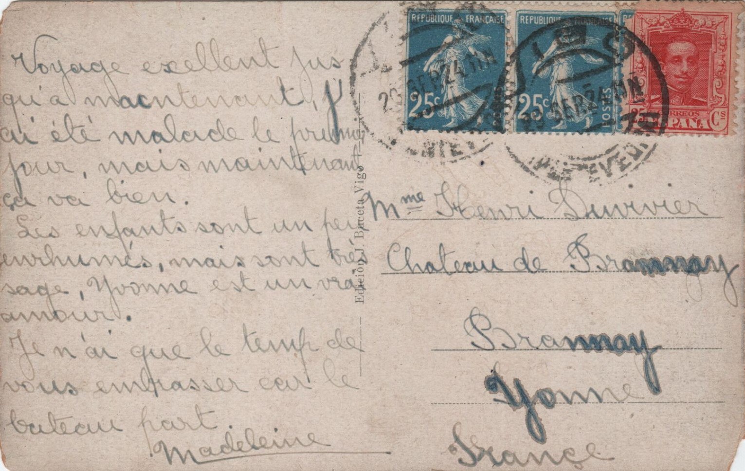 Vigo Pontevedra seule